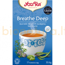Ajurvedinė arbata BREATHE DEEP, ekologiška