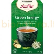 Ajurvedinė žalioji arbata GREEN ENERGY, ekologiška