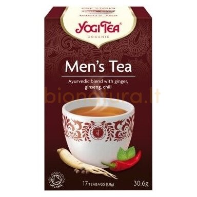 Ajurvedinė arbata MEN'S TEA, ekologiška