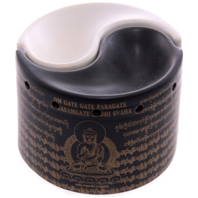 Aromatinė lempa Yin Yang keramika Aromatinė lempa Yin Yang keramika
