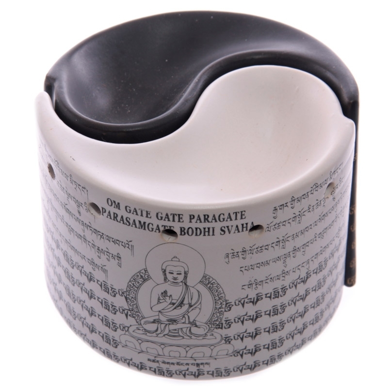Aromatinė lempa Yin Yang keramika 4 Aromatinė lempa Yin Yang keramika 4