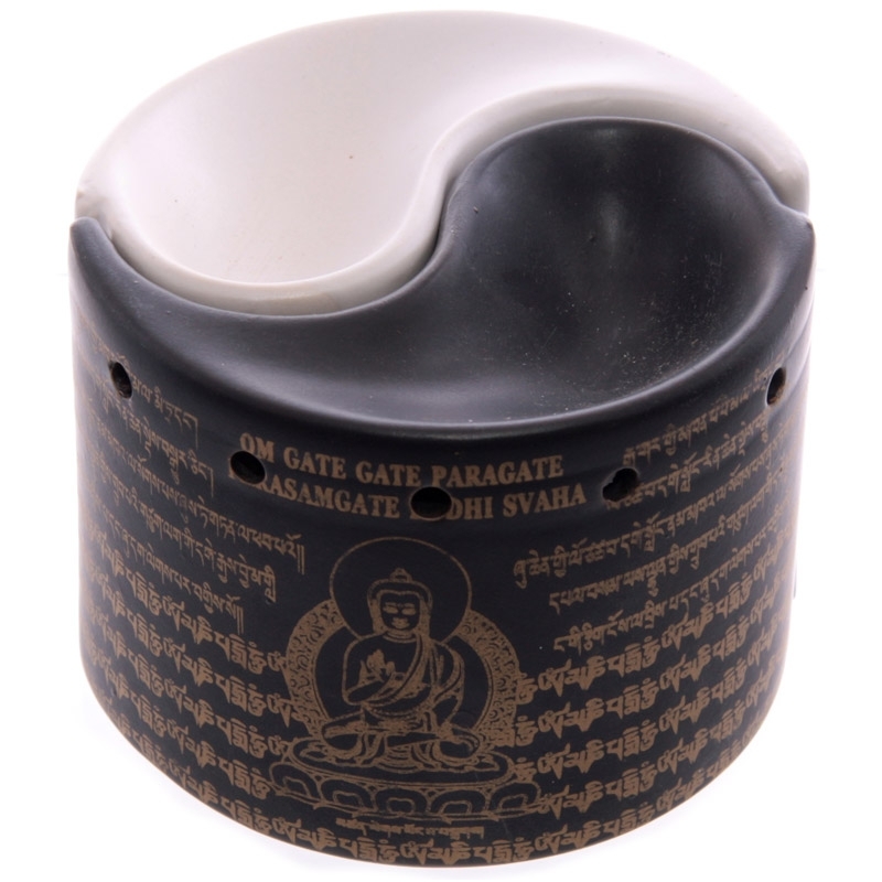 Aromatinė lempa Yin Yang keramika Aromatinė lempa Yin Yang keramika