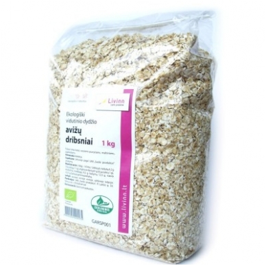 Avižų dribsniai, (1 kg) Avižų dribsniai, (1 kg)