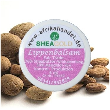 Balzamas lūpoms su Sviestmedžių ir migdolų aliejumi, 6 ml. Balzamas lūpoms su Sviestmedžių ir migdolų aliejumi, 6 ml.