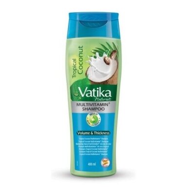 Dabur Vatika MutiVit šampūnas Coconut, 400ml Dabur Vatika MutiVit šampūnas Coconut, 400ml