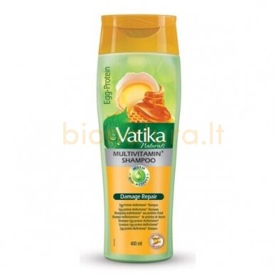 Dabur Vatika MutiVit šampūnas Egg Protein, 400ml Dabur Vatika MutiVit šampūnas Egg Protein, 400ml