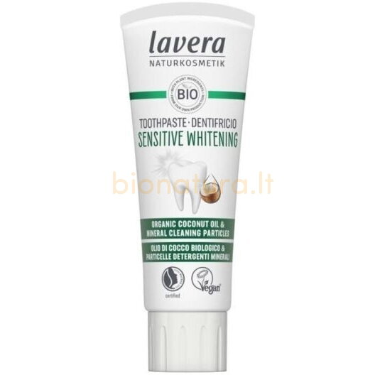 Dantų pasta Lavera Whitening, 75ml