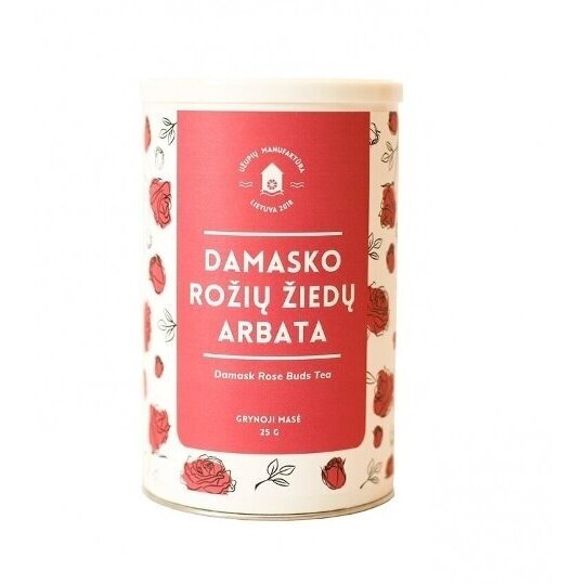 Damasko rožių žiedų arbata, 25 gr. Damasko rožių žiedų arbata, 25 gr.