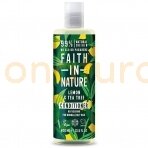 Faith in Nature Citrinų ir arbatmedžių kondicionierius normaliems, riebiems plaukams 400 ml