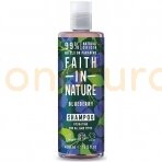 Faith in Nature Mėlynių šampūnas, drėkinamasis, visiems plaukų tipams 400 ml