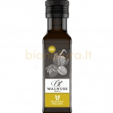 Graikinių riešutų aliejus 100ml Graikinių riešutų aliejus 100ml