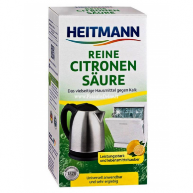 Heitmann citrinos rūgšties milteliai 375g Heitmann citrinos rūgšties milteliai 375g