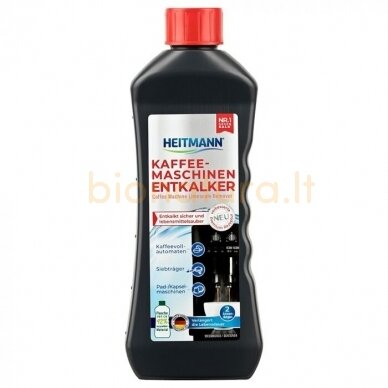Heitmann nukalkintojas kavos aparatams 250 ml Heitmann nukalkintojas kavos aparatams 250 ml