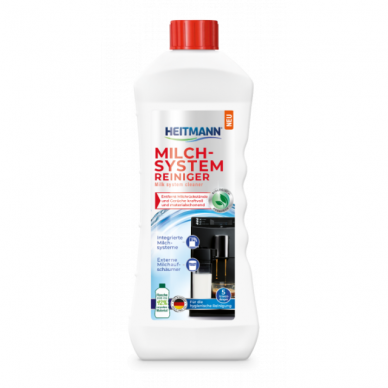HEITMANN pieno sistemos valymo skystis 250 ml HEITMANN pieno sistemos valymo skystis 250 ml