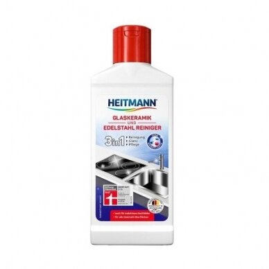 Heitmann stiklo keramikos, nerud. pl. valiklis 250ml Heitmann stiklo keramikos, nerud. pl. valiklis 250ml