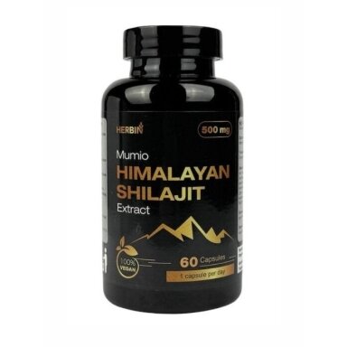 HIMALAYAN SHILAJIT (mumio) EXTRACT, N60 HERBIN HIMALAYAN SHILAJIT (mumio) EXTRACT, N60 HERBIN