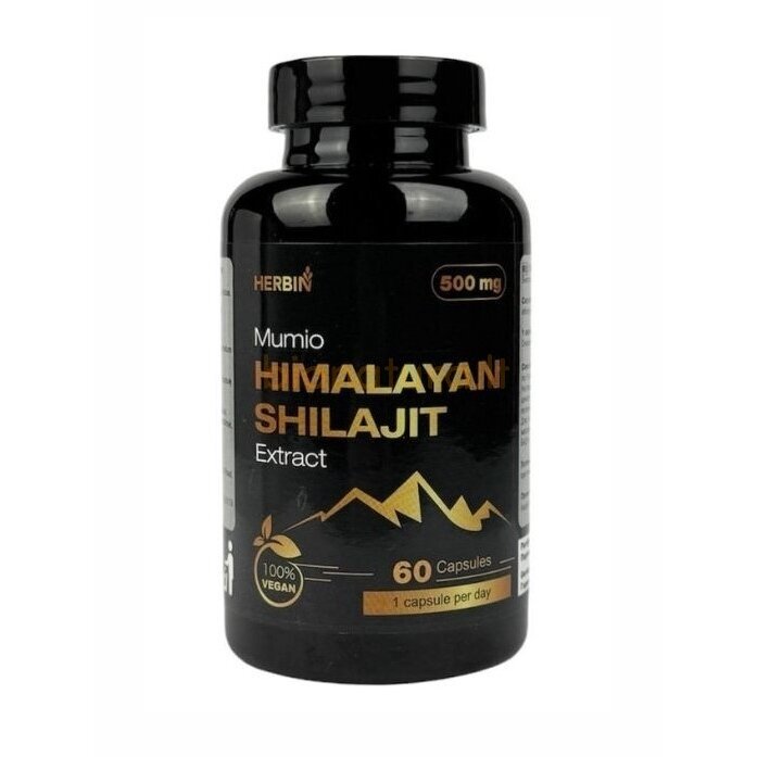 HIMALAYAN SHILAJIT (mumio) EXTRACT, N60 HERBIN