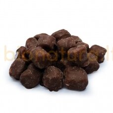 Imbieras džiovintas juodame šokolade