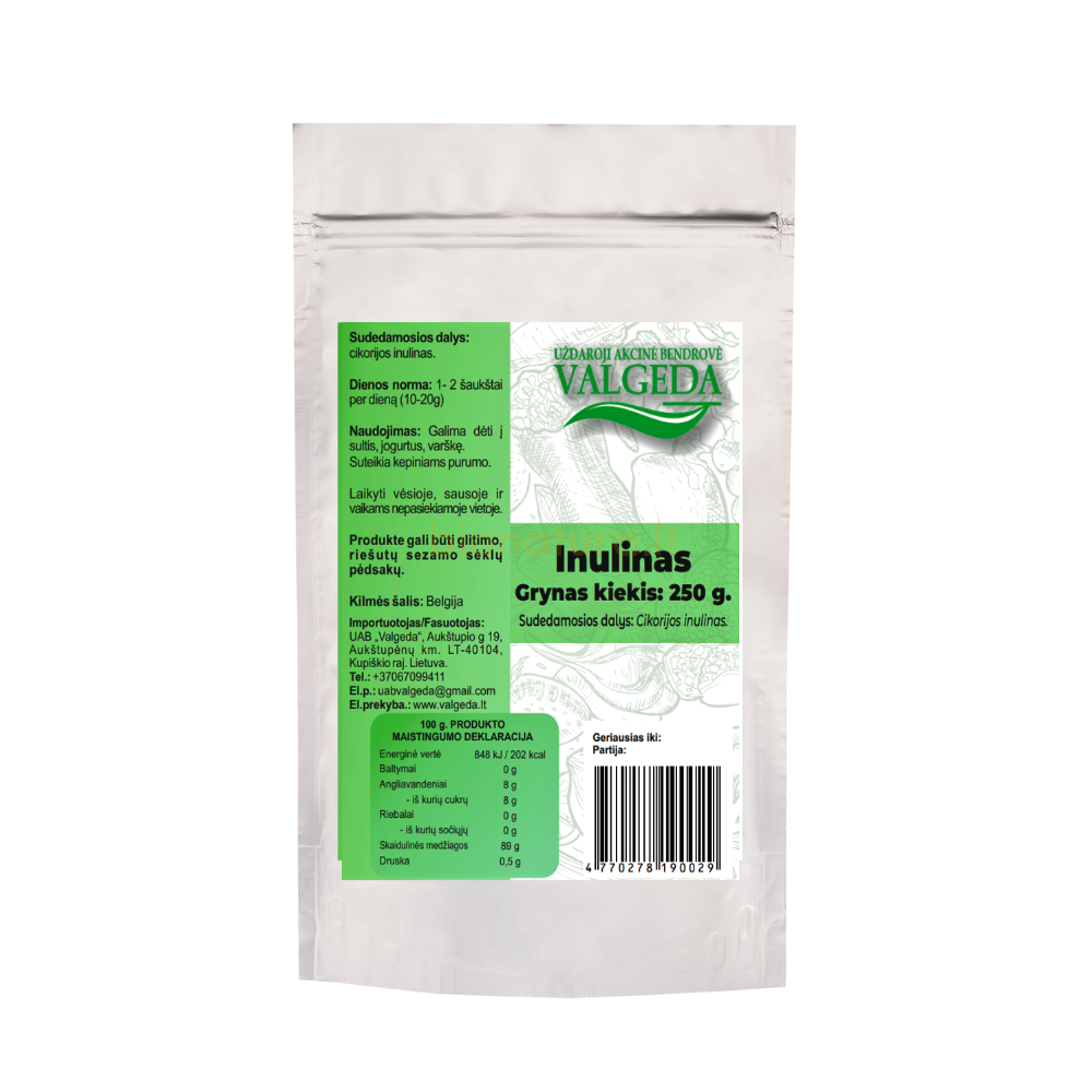 Inulinas,  250gr.