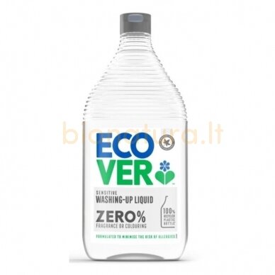 Indų ploviklis jautriai odai Zero ECOVER, 450ml Indų ploviklis jautriai odai Zero ECOVER, 450ml