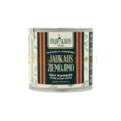 Jaukaus žiemojimo | Gilių kava su prieskoniais, 100 gr. Jaukaus žiemojimo | Gilių kava su prieskoniais, 100 gr.