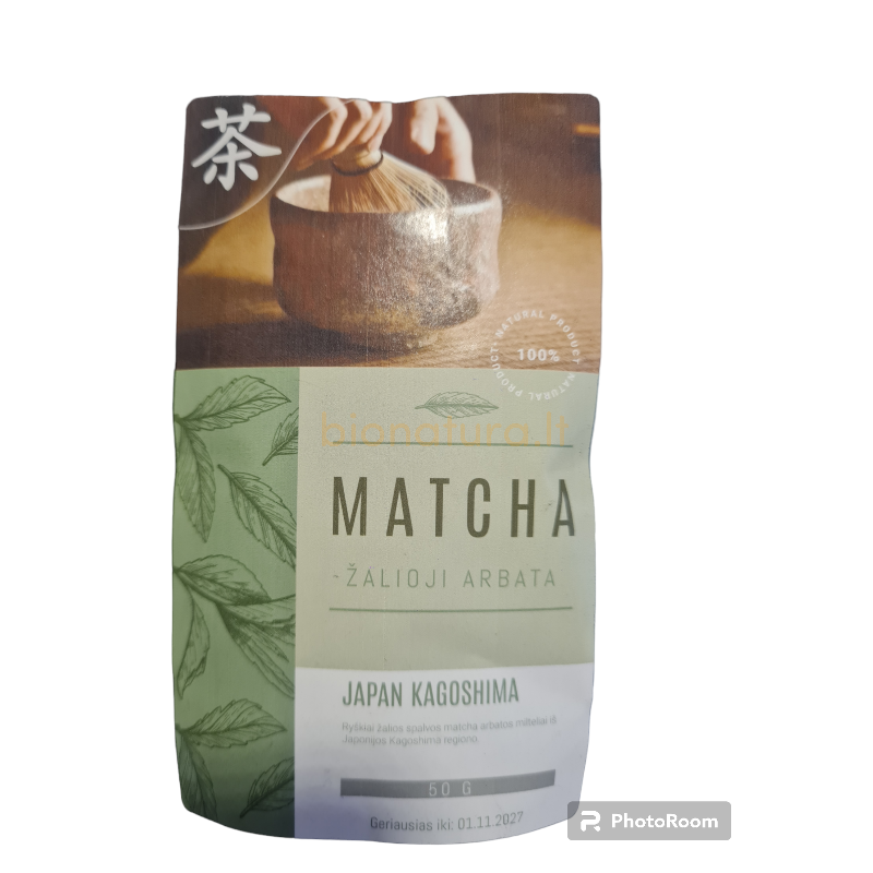 Japan Matcha Kagoshima kbA, 50 gr. Japan Matcha Kagoshima kbA, 50 gr.