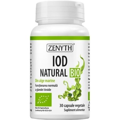 Jodas NATURAL. Maisto papildas, ekologiškas Jodas NATURAL. Maisto papildas, ekologiškas