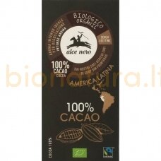 Juodasis šokoladas 100%,  50 gr.