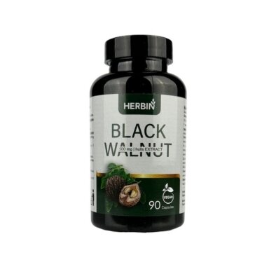 Juodojo riešutmedžio kiautų ekstraktas, N90 HERBIN Juodojo riešutmedžio kiautų ekstraktas, N90 HERBIN