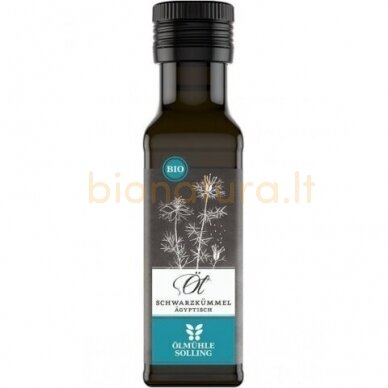 Juodgrūdžių sėklų aliejus, 100ml Juodgrūdžių sėklų aliejus, 100ml