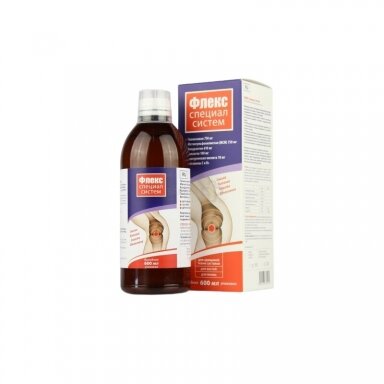Kolagen FLEX Special (Gliukozamin+Chondro+MSM+Kolagen+Hialuronas) 600 ml Kolagen FLEX Special (Gliukozamin+Chondro+MSM+Kolagen+Hialuronas) 600 ml