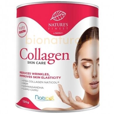 Kolagenas SKIN CARE. Maisto papildas, 120 gr. Kolagenas SKIN CARE. Maisto papildas, 120 gr.