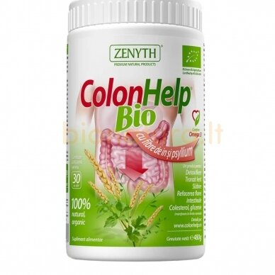 COLON HELP BIO Maistinių skaidulų produktas. 480 gr. COLON HELP BIO Maistinių skaidulų produktas. 480 gr.