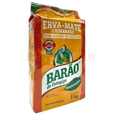 Matė Barao Tradicional Chimarrao 500g. Brazilija Matė Barao Tradicional Chimarrao 500g. Brazilija