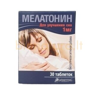Melatoninas (miegui), 30tabl.