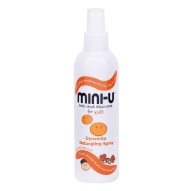 Mini-U Dynamite plaukų iššukavimą lengvinantis purškiklis 250ml