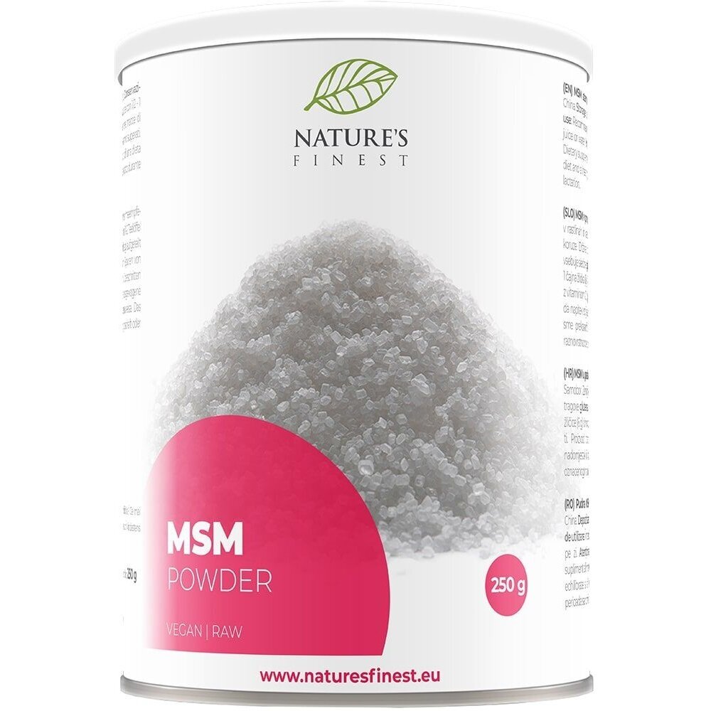 MSM milteliai. Maisto papildas, 100 gr.