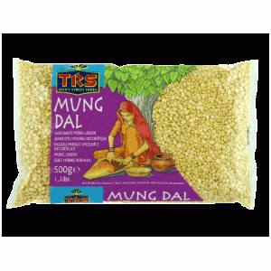 Mung dalas šlifuotas, skaldytas (500 g), TRS