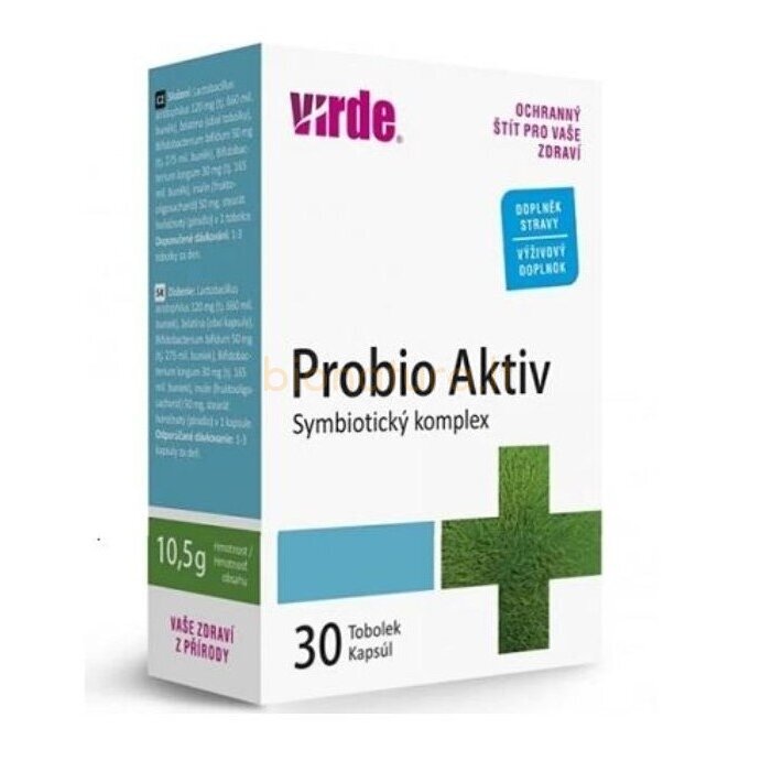Probio aktiv gerosios bakterijos maisto papildas, N30 VIRDE