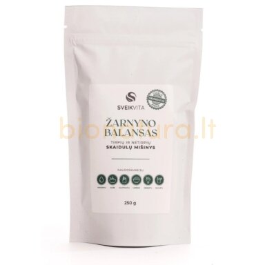 Skaidulų mišinys ŽARNYNO BALANSAS, 250 g Skaidulų mišinys ŽARNYNO BALANSAS, 250 g