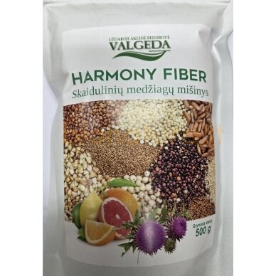 Skaidulinių medžiagų mišinys HARMONY FIBER, 500 gr. Skaidulinių medžiagų mišinys HARMONY FIBER, 500 gr.