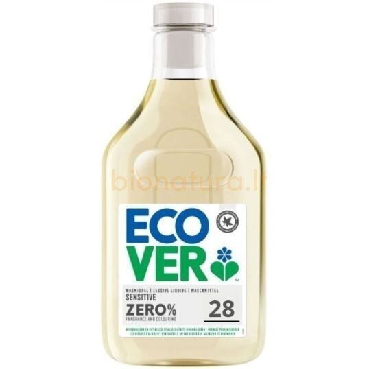 Koncentruotas skystas skalbiklis jautriai odai Zero ECOVER, 1L