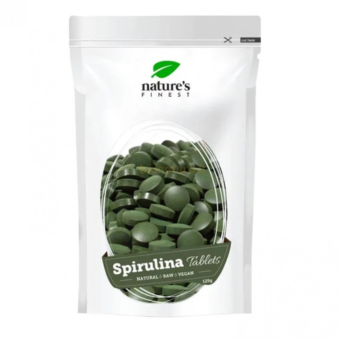 Spirulina (tabletės),(125 g), Nature's Finest Spirulina (tabletės),(125 g), Nature's Finest