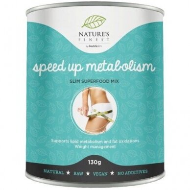 Supermaisto mišinys „Speed Up Metabolism“. Maisto papildas Supermaisto mišinys „Speed Up Metabolism“. Maisto papildas