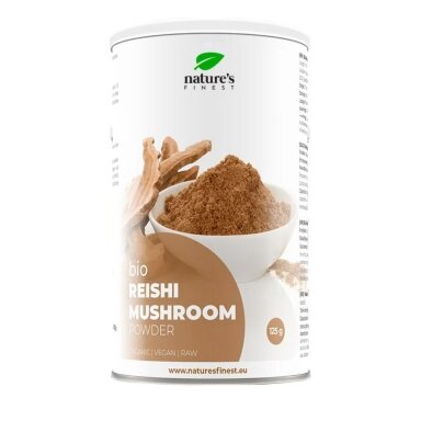 Tikrinių blizgučių (reishi grybų) milteliai, (125 g) Tikrinių blizgučių (reishi grybų) milteliai, (125 g)