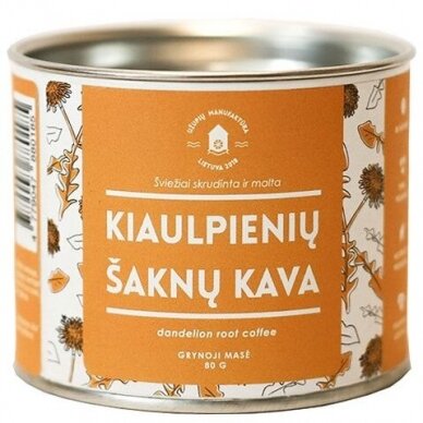 Kiaulpienių šaknų kava, 100 gr. Kiaulpienių šaknų kava, 100 gr.