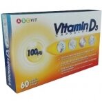 Vitaminas D-3 100µg kapsulės (ABC Vit), N60